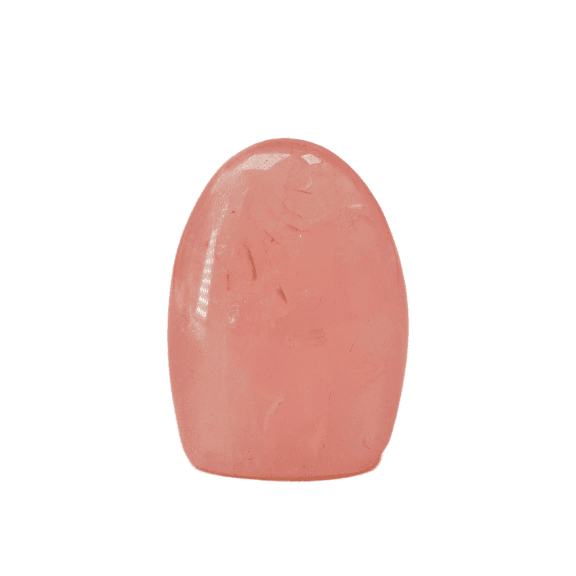Pietra a forma libera di quarzo rosa-0,140 g